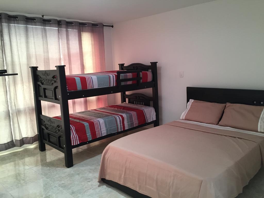 Hostal Central Beach San Andrés 部屋 写真